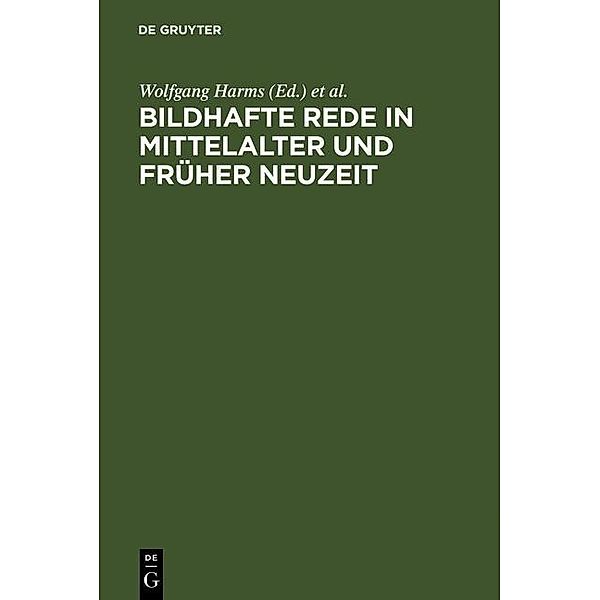 Bildhafte Rede in Mittelalter und früher Neuzeit