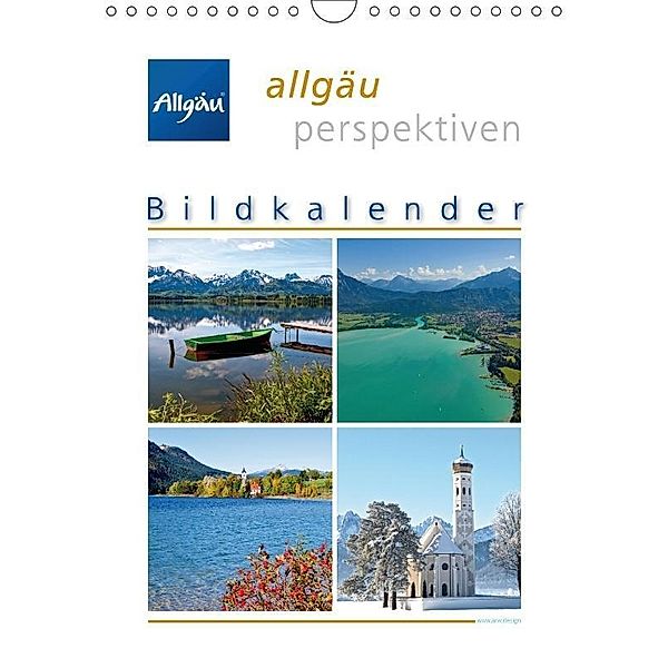 Bildkalender 2017 Allgäu Perspektiven (Wandkalender 2017 DIN A4 hoch), Alexander Rauch