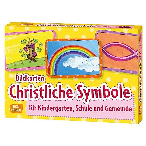 Bildkarten Christliche Symbole, 30 Karten, Christine Eberl