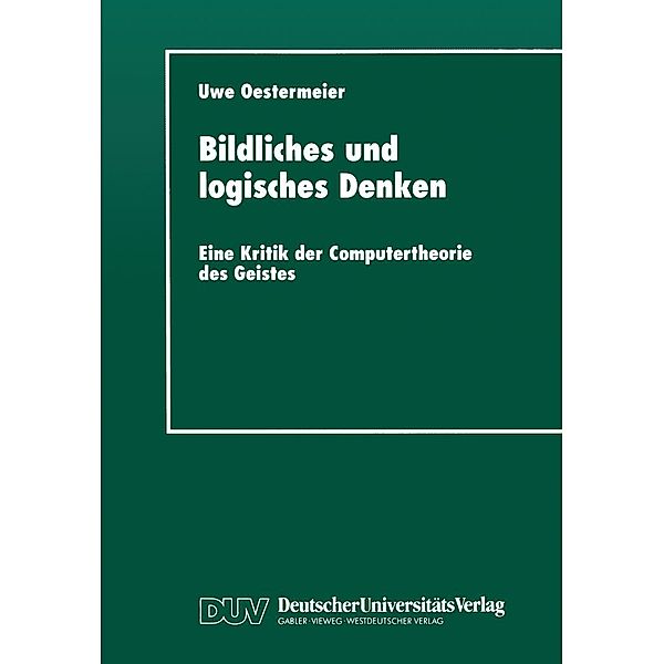 Bildliches und logisches Denken / Studien zur Kognitionswissenschaft