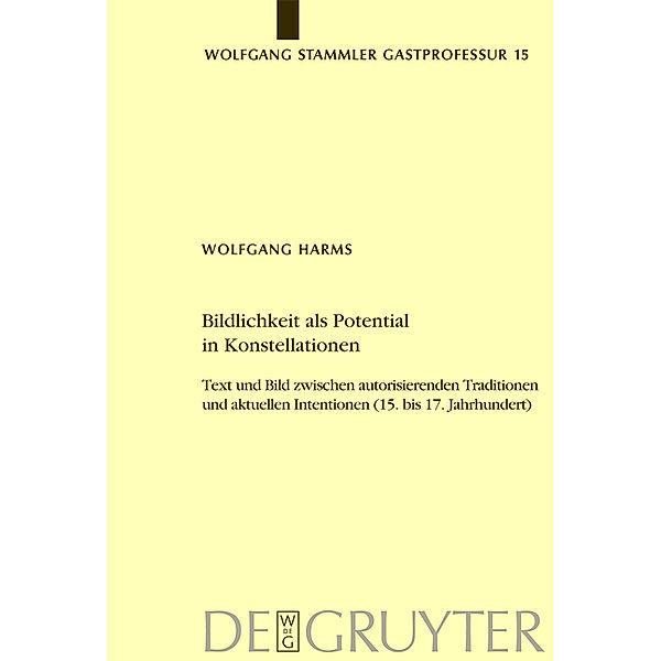 Bildlichkeit als Potential in Konstellationen, Wolfgang Harms