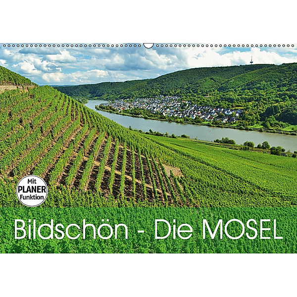 Bildschön - Die Mosel (Wandkalender 2019 DIN A2 quer), Jutta Heußlein