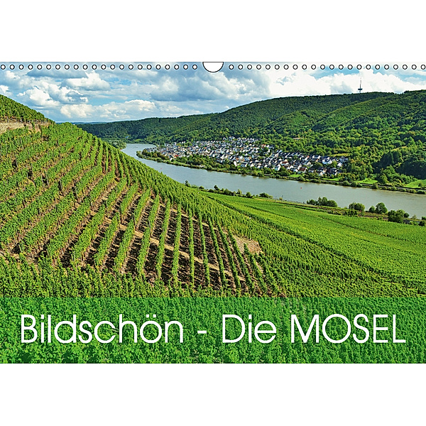 Bildschön - Die Mosel (Wandkalender 2019 DIN A3 quer), Jutta Heußlein