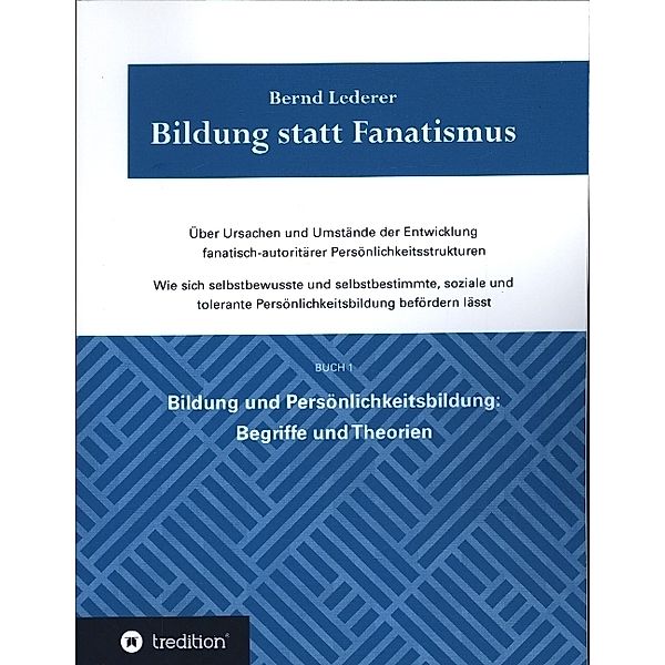 Bildung statt Fanatismus, Bernd Lederer