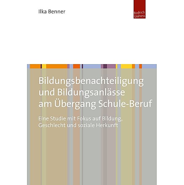 Bildungsbenachteiligung und Bildungsanlässe am Übergang Schule-Beruf, Ilka Benner