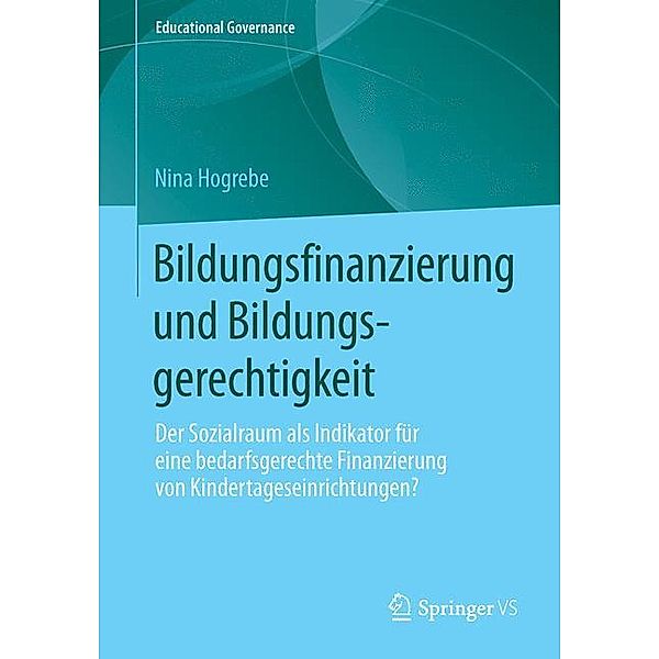 Bildungsfinanzierung und Bildungsgerechtigkeit, Nina Hogrebe