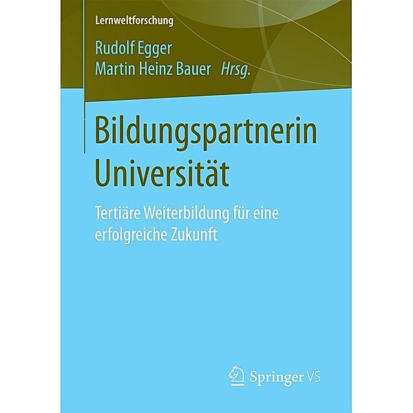 Bildungspartnerin Universität / Lernweltforschung Bd.21