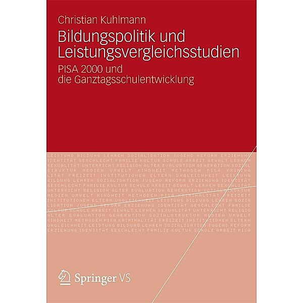 Bildungspolitik und Leistungsvergleichsstudien, Christian Kuhlmann