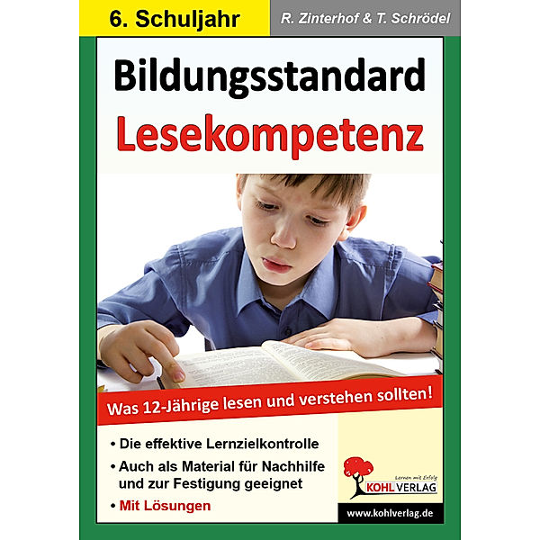 Bildungsstandard Lesekompetenz - Was 12-jährige lesen und verstehen sollten, Reinhold Zinterhof