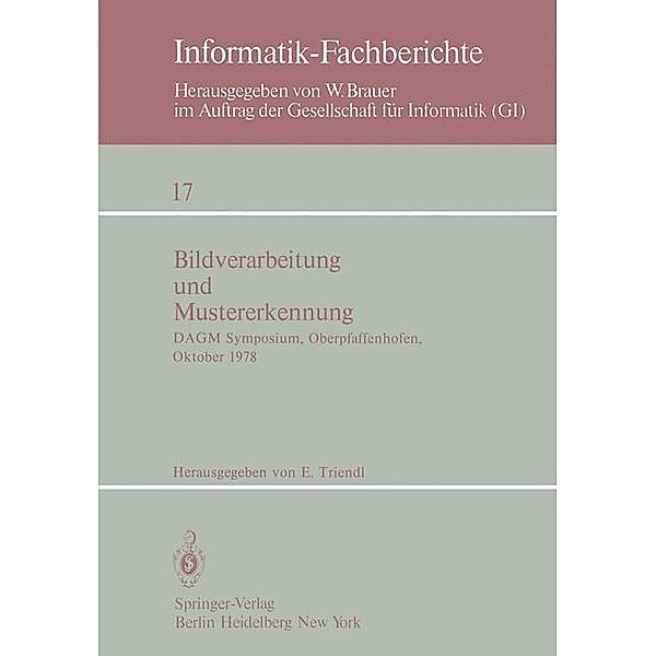Bildverarbeitung und Mustererkennung / Informatik-Fachberichte Bd.17