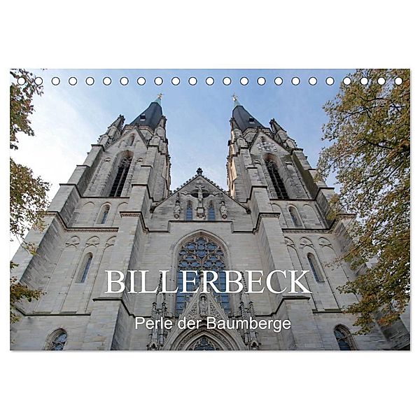 Billerbeck - Perle der Baumberge (Tischkalender 2025 DIN A5 quer), CALVENDO Monatskalender, Calvendo, Winfried Rusch