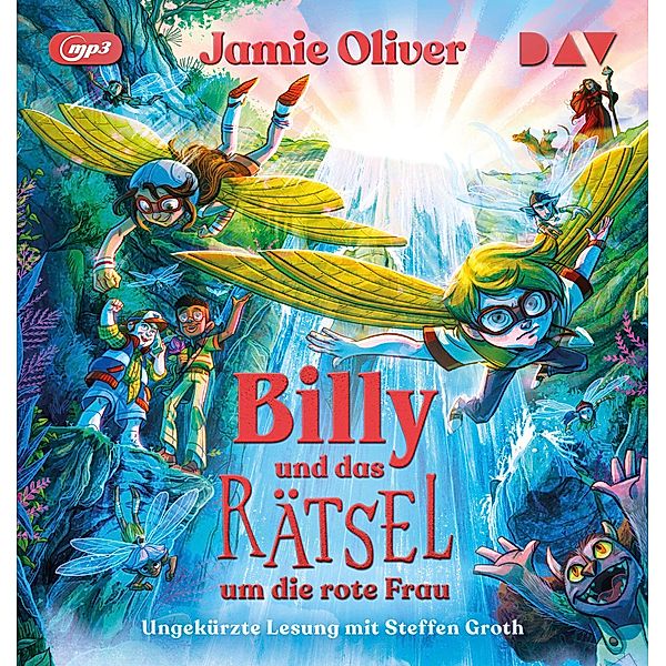 Billy und das Rätsel um die rote Frau (Teil 2),1 Audio-CD, 1 MP3, Jamie Oliver