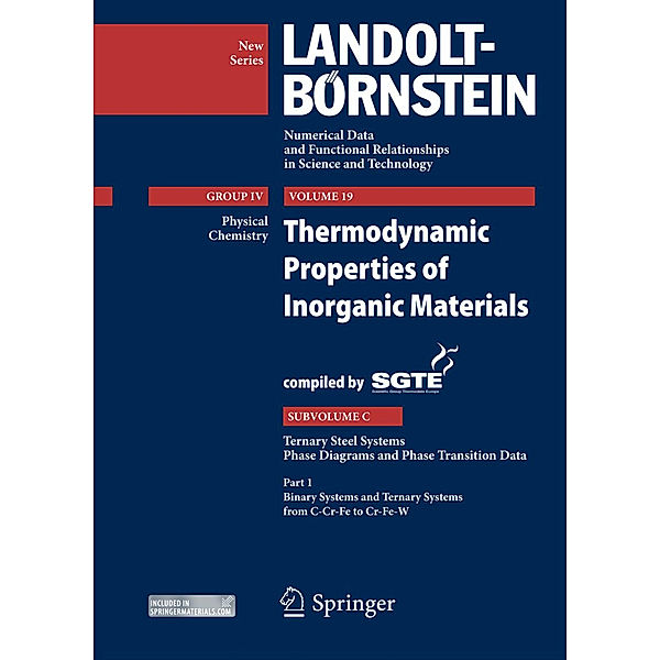 Binary Systems and Ternary Systems from C-Cr-Fe to Cr-Fe-W, Ernst Münstermann