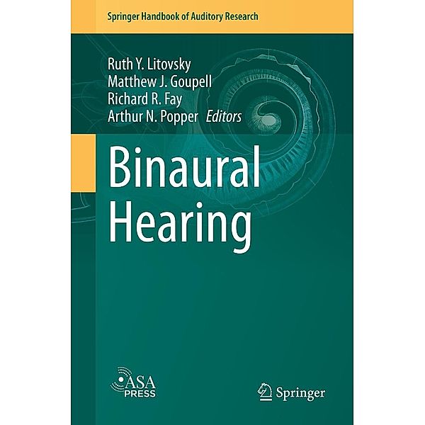 Binaural Hearing / Springer Handbook of Auditory Research Bd.73