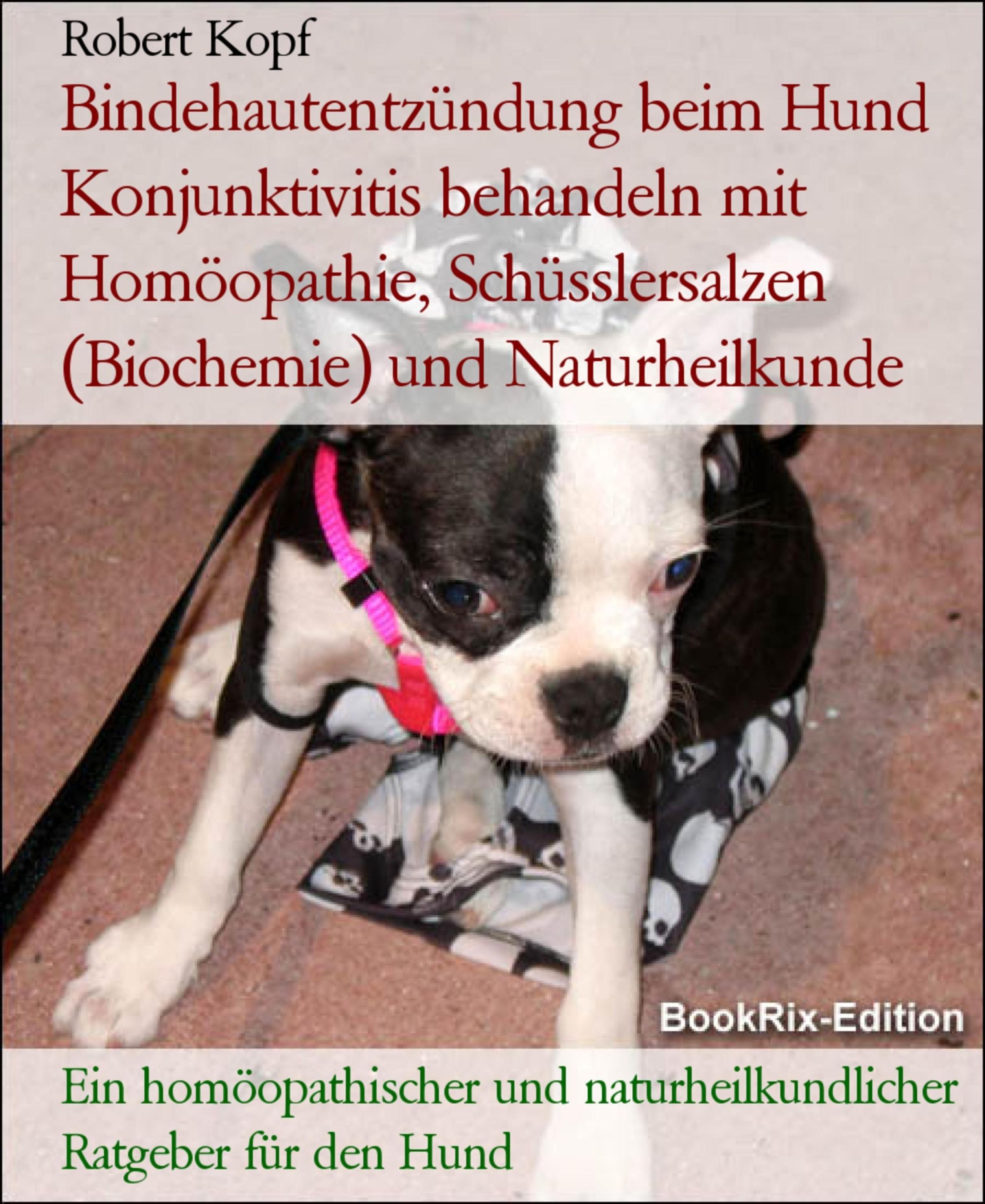 Bindehautentzündung beim Hund Konjunktivitis behandeln mit Homöopathie,  Schüsslersalzen Biochemie und Naturheilkunde eBook v. Robert Kopf | Weltbild