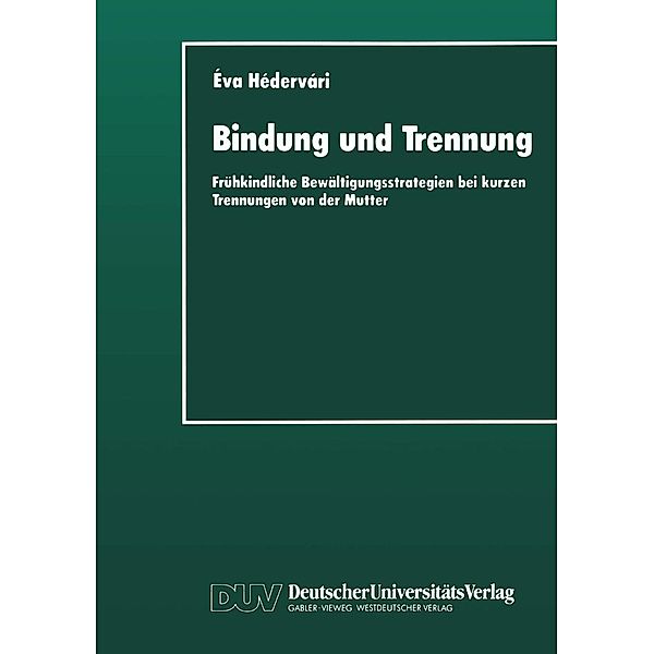 Bindung und Trennung, Éva Hédervári