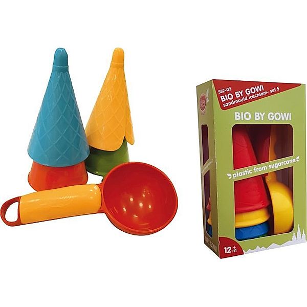 Gowi BIO by GOWI Sandform Eiscreme - Set 5