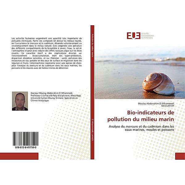 Bio-indicateurs de pollution du milieu marin, Moulay Abderrahim El Mhammedi, Sara Lahrich