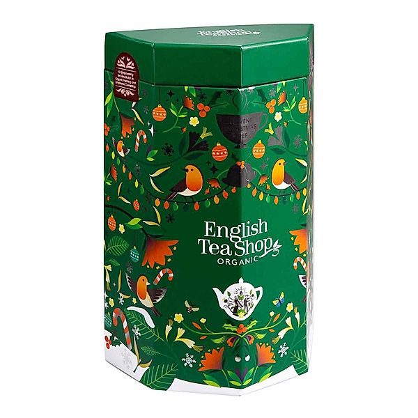 Bio Tee-Adventskalender Tannenbaum 2023 von English Tea Shop