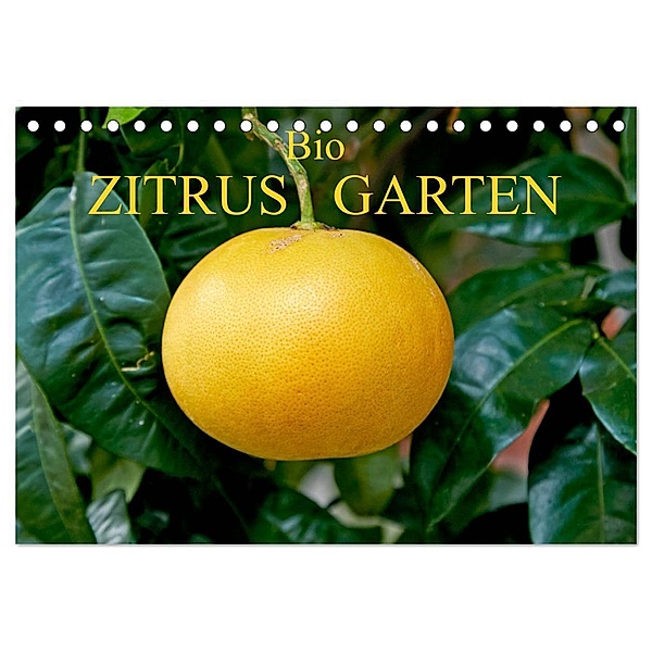 Bio Zitrus Garten (Tischkalender 2024 DIN A5 quer), CALVENDO Monatskalender, Martin Rauchenwald