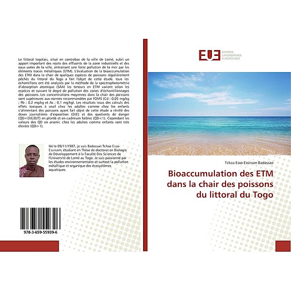 Bioaccumulation des ETM dans la chair des poissons du littoral du Togo, Tchaa Esso-Essinam Badassan