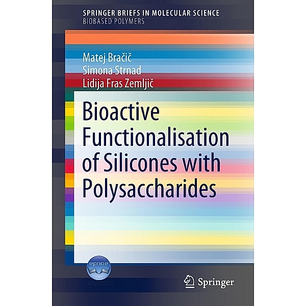 Bioactive Functionalisation of Silicones with Polysaccharides / SpringerBriefs in Molecular Science, Matej Bracic, Simona Strnad, Lidija Fras Zemljic