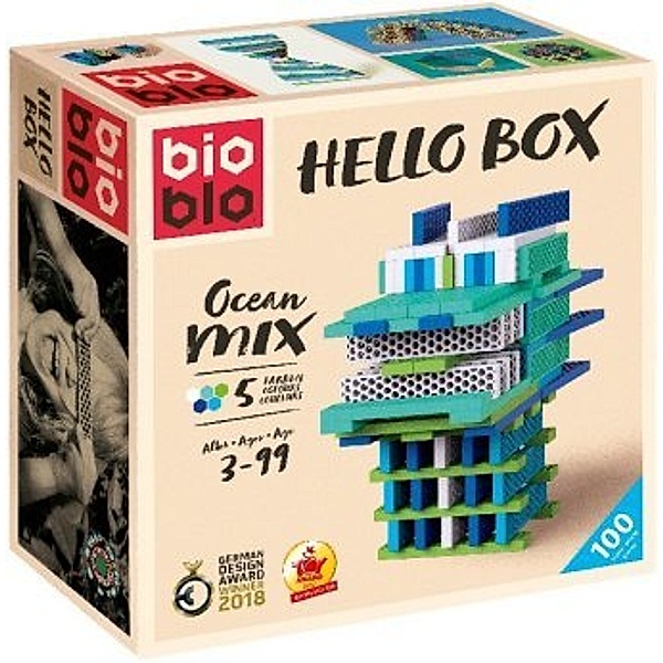 Bioblo: Hello Box, Ocean Mix, 100 Steine