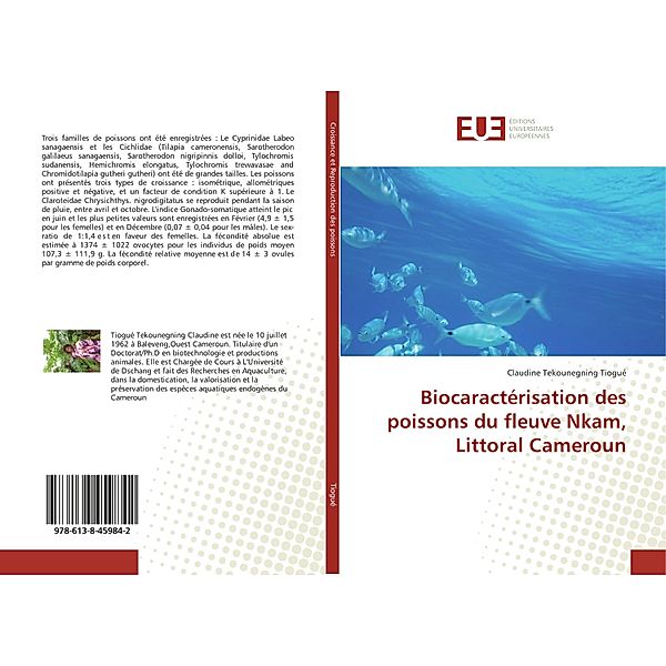 Biocaractérisation des poissons du fleuve Nkam, Littoral Cameroun, Claudine Tekounegning Tiogué