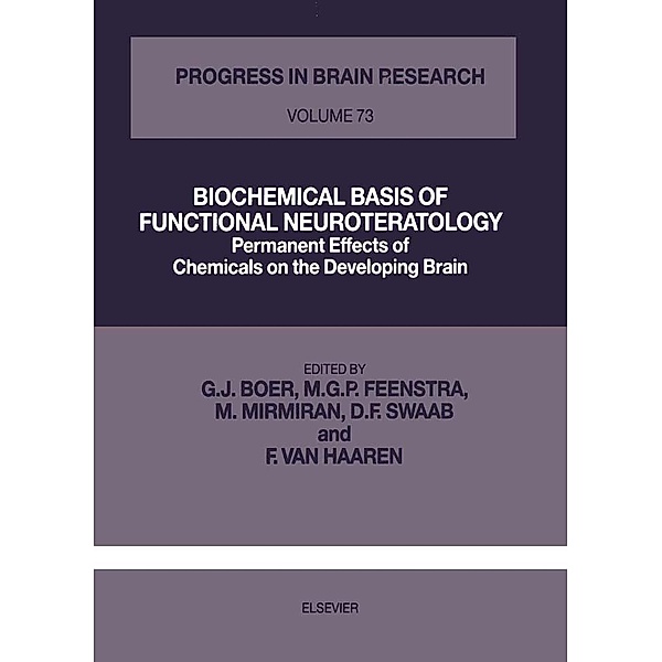 Biochemical Basis of Functional Neuroteratology