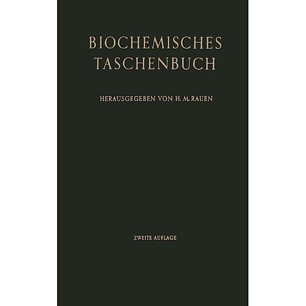 Biochemisches Taschenbuch