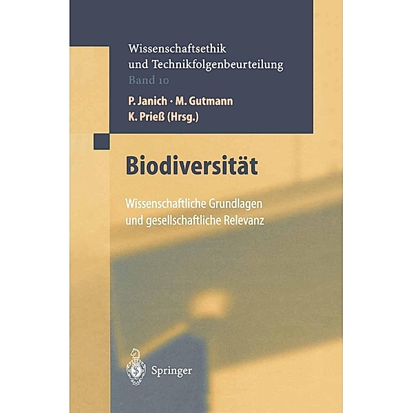 Biodiversität / Ethics of Science and Technology Assessment Bd.10