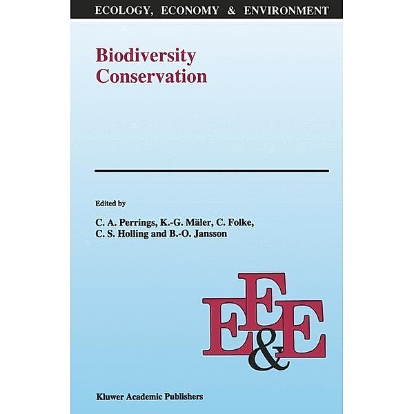 Biodiversity Conservation / Ecology, Economy & Environment Bd.4
