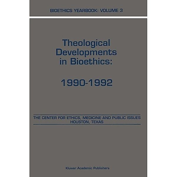 Bioethics Yearbook / Bioethics Yearbook Bd.3