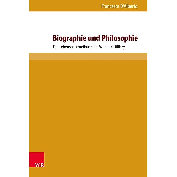 Biographie und Philosophie, Francesca D'Alberto