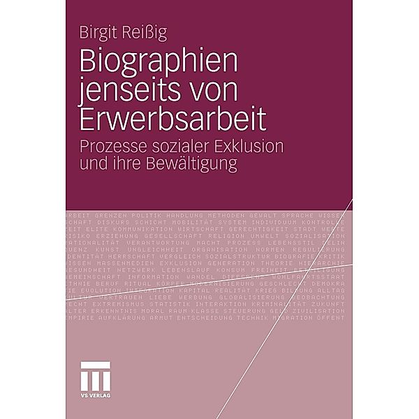 Biographien jenseits von Erwerbsarbeit, Birgit Reissig