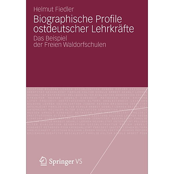 Biographische Profile ostdeutscher Lehrkräfte, Helmut Fiedler
