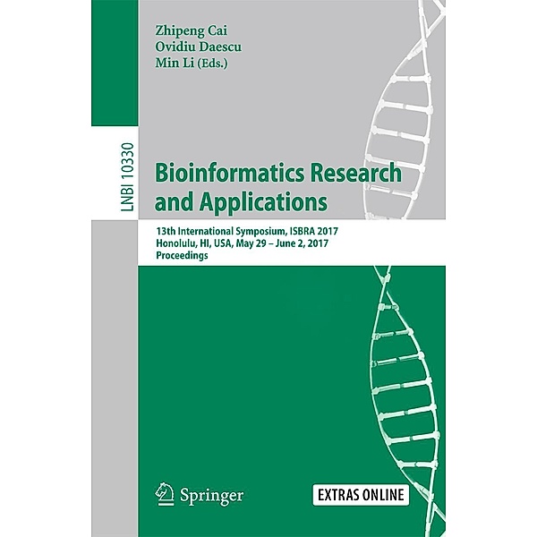 Bioinformatics Research and Applications / Lecture Notes in Computer Science Bd.10330