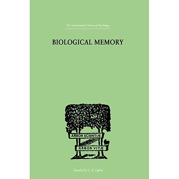 Biological Memory, Eugenio Rignano