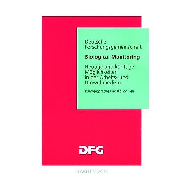 Biological Monitoring / DFG-Publikationen