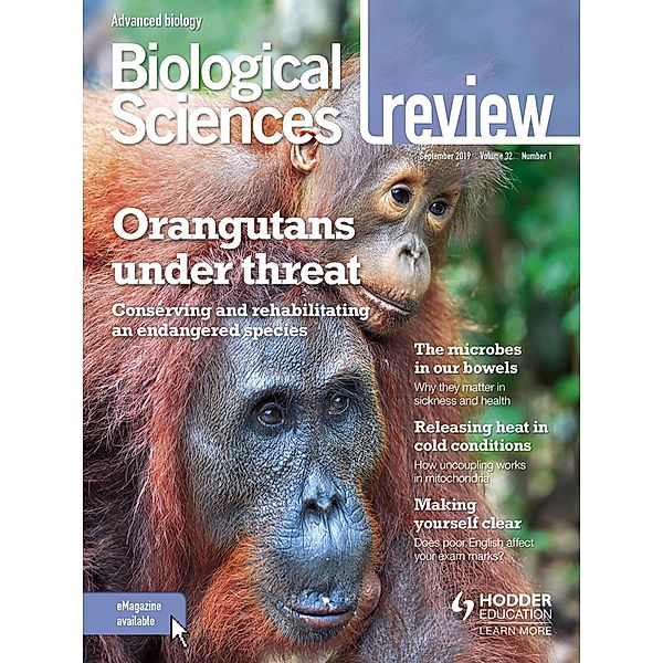 Biological Sciences Review Magazine Volume 32, 2019/20 Issue 1, Hodder Education Magazines