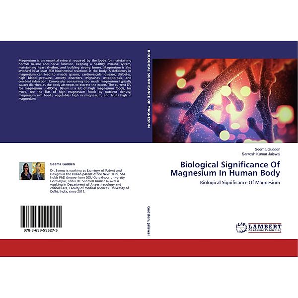 Biological Significance Of Magnesium In Human Body, Seema Gudden, Santosh Kumar Jaiswal