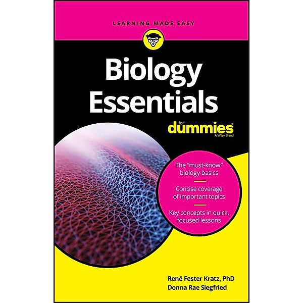 Biology Essentials For Dummies, Rene Fester Kratz, Donna Rae Siegfried