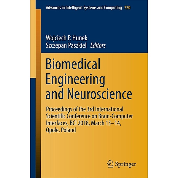 Biomedical Engineering and Neuroscience / Advances in Intelligent Systems and Computing Bd.720