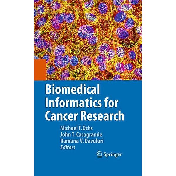 Biomedical Informatics for Cancer Research