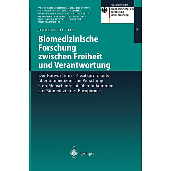 Biomedizinische Forschung zwischen Freiheit und Verantwortung, Jochen Taupitz