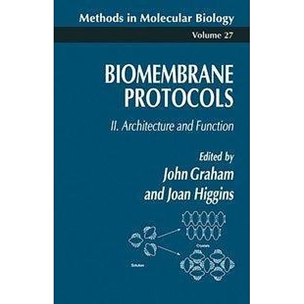 Biomembrane Protocols, John M. Graham, Joan A. Higgins