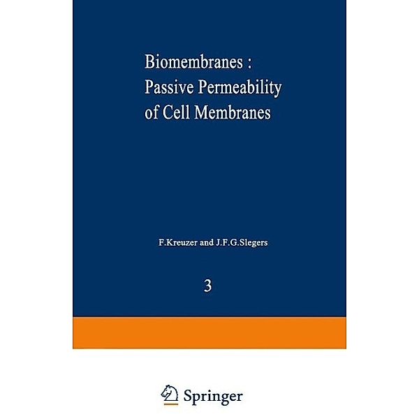 Biomembranes : Passive Permeability of Cell Membranes / Biomembranes Bd.3