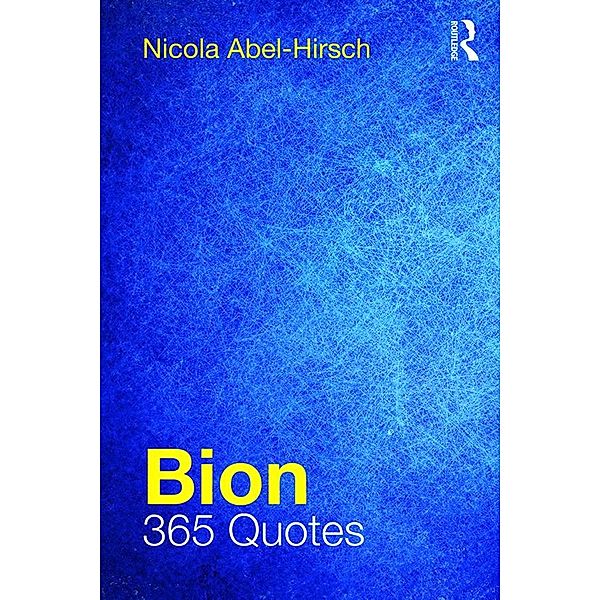 Bion, Nicola Abel-Hirsch