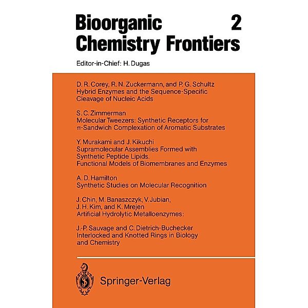 Bioorganic Chemistry Frontiers / Bioorganic Chemistry Frontiers Bd.2