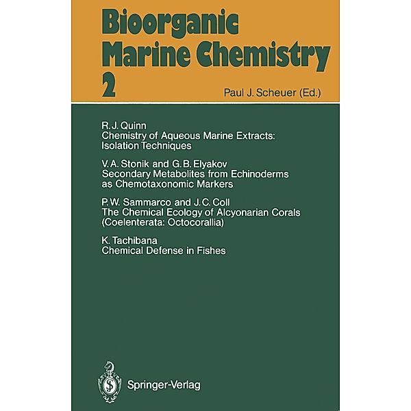 Bioorganic Marine Chemistry / Bioorganic Marine Chemistry Bd.2